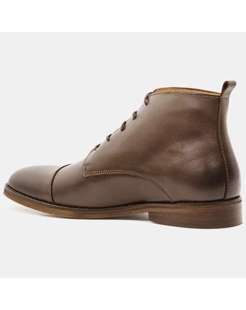 Derbies mid bout droit marron