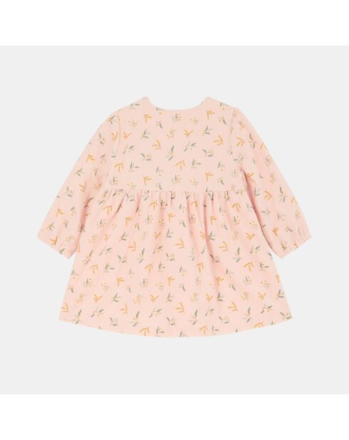 Robe en coton Oeko-Tex® Agiga rose/multicolore