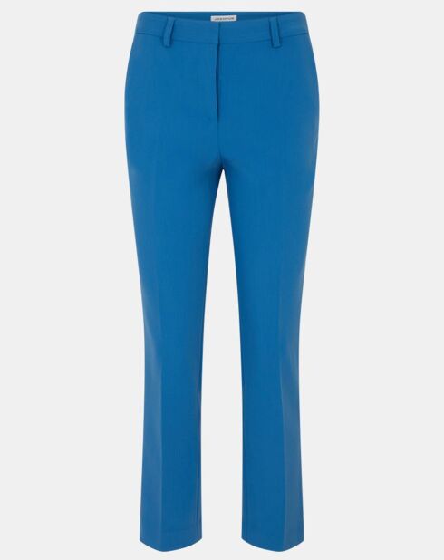 Pantalon à pince Mini bleu