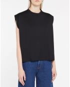 T-Shirt en Coton Oeko-Tex® Bettina noir