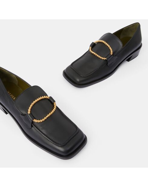 Mocassins en Cuir Didia noirs