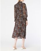 Robe Louisa imprimée multicolore