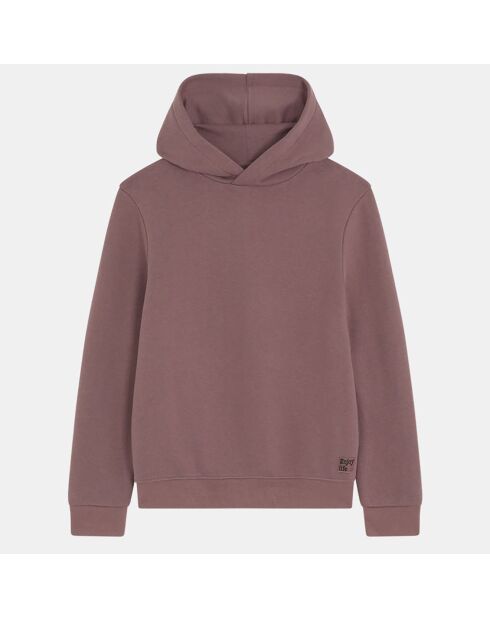 Sweat à capuche en Coton bio Voons violet