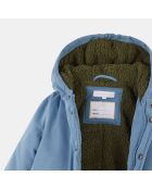 Parka Otis avec Moufles intérieur fourré bleu moyen