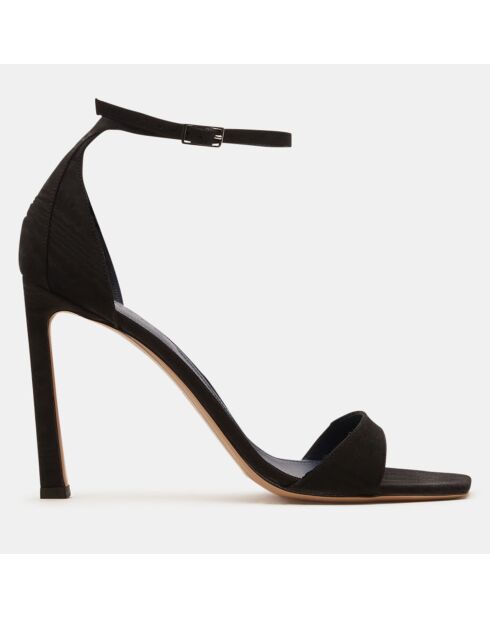 Sandales Talon Haut noires - Talon 10 cm