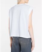 T-Shirt en Coton Oeko-Tex® Bettina blanc