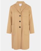 Manteau en Laine Pandora beige