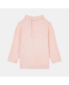 Sous-pull en coton bio Apala rose