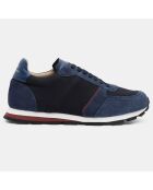 Running en Cuir Zsp6 bleu marine