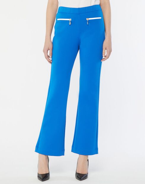 Pantalon Zip Pocket bleu électrique