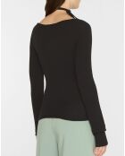 Maglione Heather nero