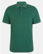 Polo droit en Coton bio Soloc vert émeraude