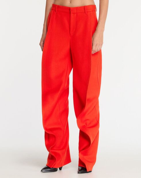 Pantalon Banana rouge