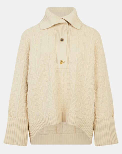 Pull ample Bay beige