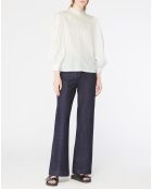 Blouse Hannah brodée blanche