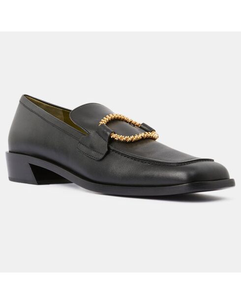 Mocassins en Cuir Didia noirs