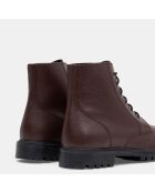 Boots en Cuir Keff marron