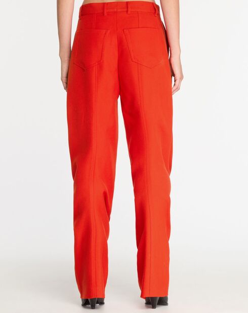 Pantalon Banana rouge
