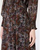 Robe Louisa imprimée multicolore