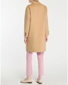 Manteau en Laine Pandora beige