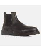 Chelsea boots semelle épaisse noires