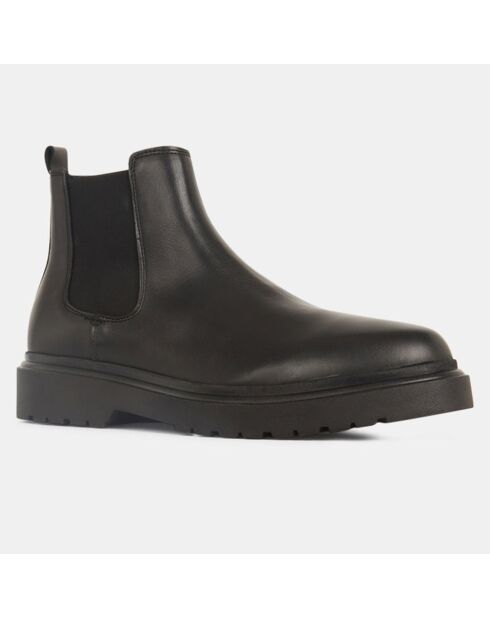 Chelsea boots semelle épaisse noires