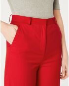 Pantalon Boissy rouge