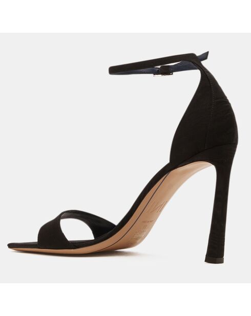 Sandales Talon Haut noires - Talon 10 cm