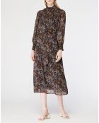 Robe Louisa imprimée multicolore