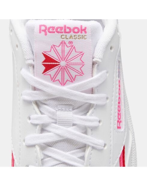 Baskets Club C 85 blanc/rose