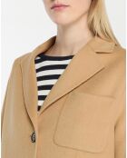 Manteau en Laine Pandora beige