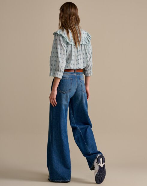 Priscila Flare Jeans in gebrauchtem Blau