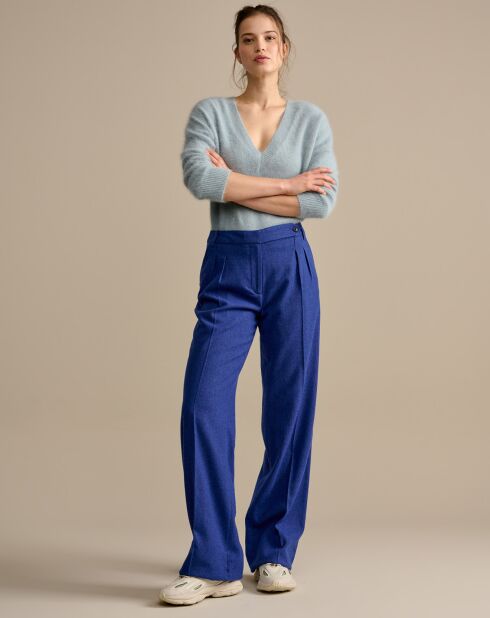 Pantalon en Laine mélangée Valter worker