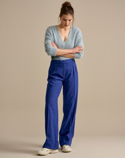 Pantalon en Laine mélangée Valter worker