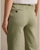 Pantalon flare Liquor thym