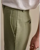 Pantalon flare Liquor thym