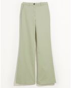 Pantalon flare Liquor thym