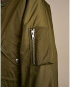 Veste bombers oversize Heyden vert olive