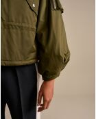 Veste bombers oversize Heyden vert olive