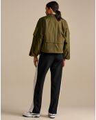 Veste bombers oversize Heyden vert olive