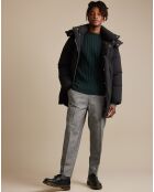 Pull 100% Laine Arist vert foncé