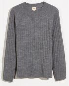Pull 100% Laine Arist gris