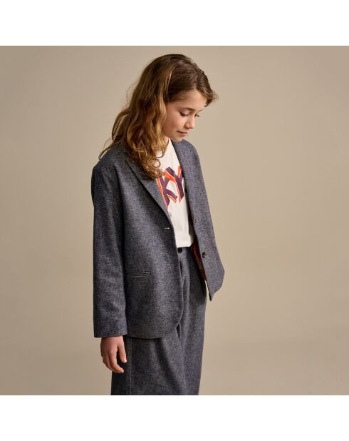 Blazer Chick gris foncé