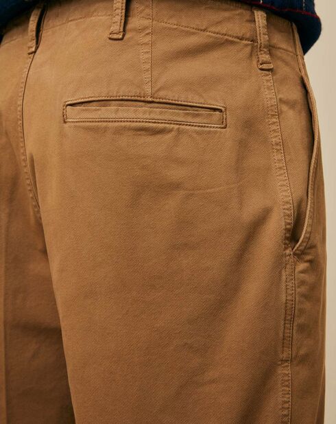 Pantalon Lyvio camel