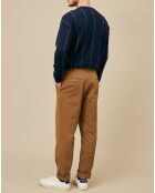 Pantalon Lyvio camel