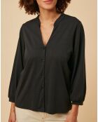 Blouse Valerie réglisse