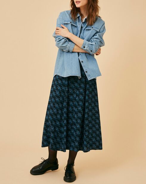 Sovracamicia in denim Sulivan