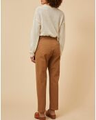 Pantalon Simon camel