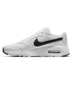 Baskets en Cuir & Maille Air Max Sc blanc/noir