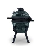 Barbecue Japonais Kamado 13'' bleu/noir - 47.5x33x60 cm